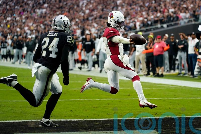 Arizona Cardinals pile on 22 straight points for late win over Las Vegas Raiders