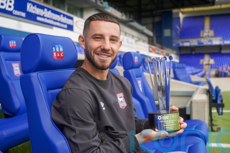 Conor Chaplin says Ipswich have got to &lsquo;keep on going&rsquo; after first defeat