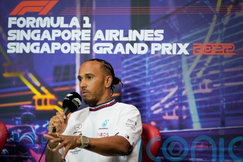 Lewis Hamilton explains his use of nose stud in Singapore