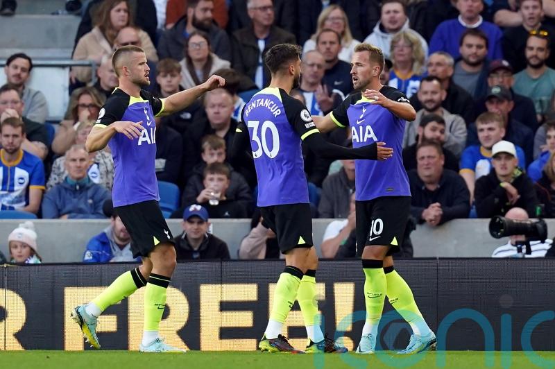 Harry Kane nets first-half header as Tottenham end tough week with Brighton win
