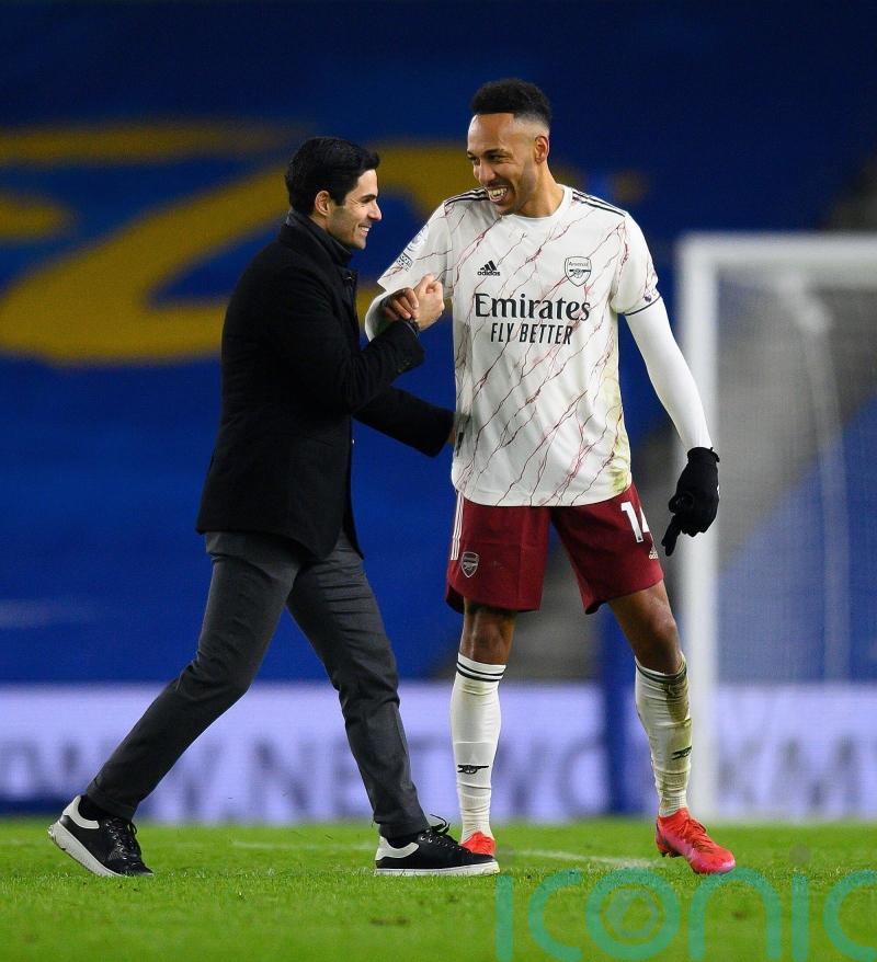 Arsenal boss Mikel Arteta hits back at criticism from Pierre-Emerick Aubameyang