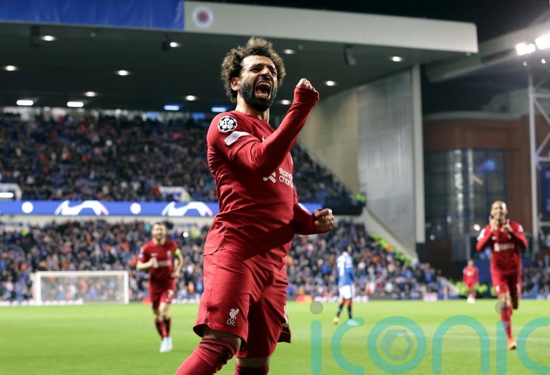Mohamed Salah hits fastest Champions League treble as Reds run riot at Rangers