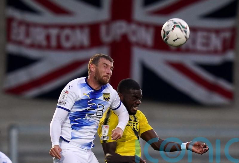 Sam Winnall an injury doubt for Burton&rsquo;s clash with Cheltenham