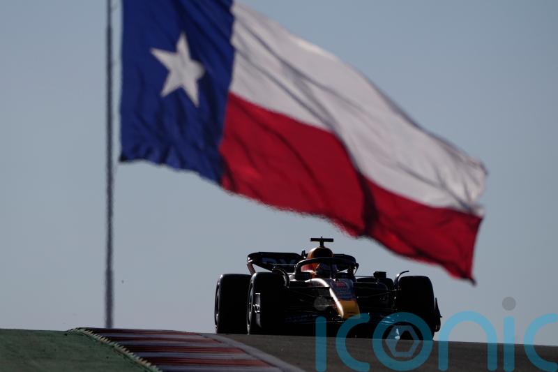 World champion Max Verstappen sets the pace in third practice in Texas