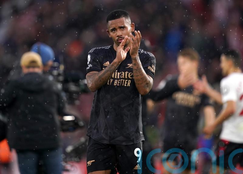 Gabriel Jesus: Arsenal&rsquo;s draw at Southampton must serve as wake-up call