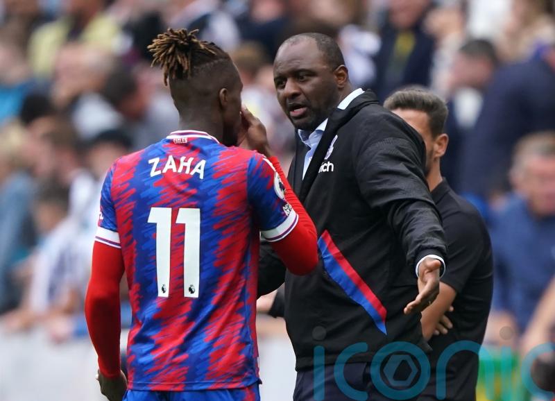 Wilfried Zaha speculation is not a distraction, says Palace boss Patrick Vieira
