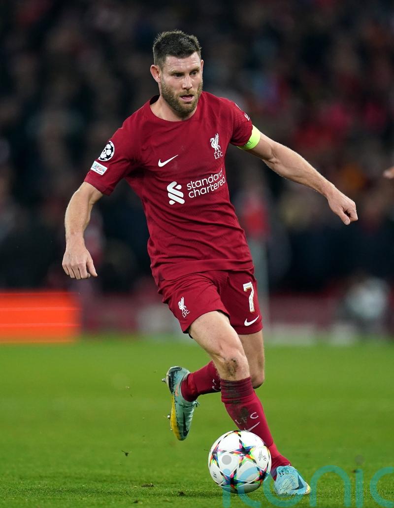 James Milner set to return to Liverpool squad for Carabao Cup clash with Derby