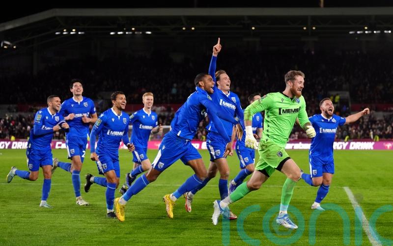 It&rsquo;s been a bit of a carnage day &ndash; Gillingham upset the odds to beat Brentford