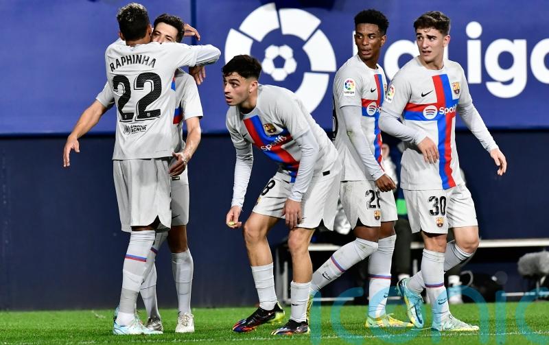 Gerard Pique sent off on Barcelona swansong despite not even playing at Osasuna