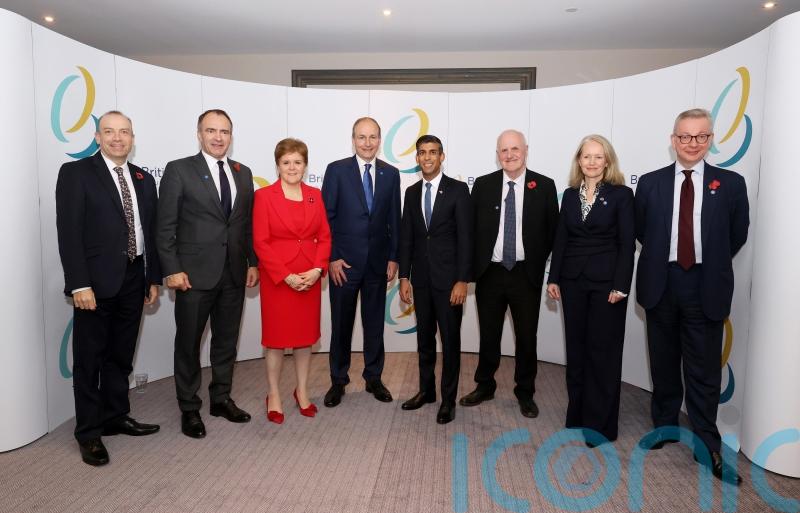 Sunak seeks to deepen ties with Ireland and devolved leaders at UK-Irish summit