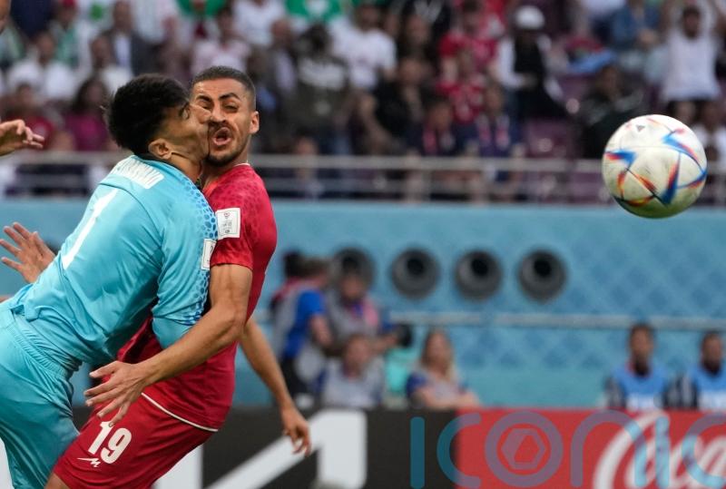 Iran told by FIFA to follow concussion protocols with keeper Alireza Beiranvand