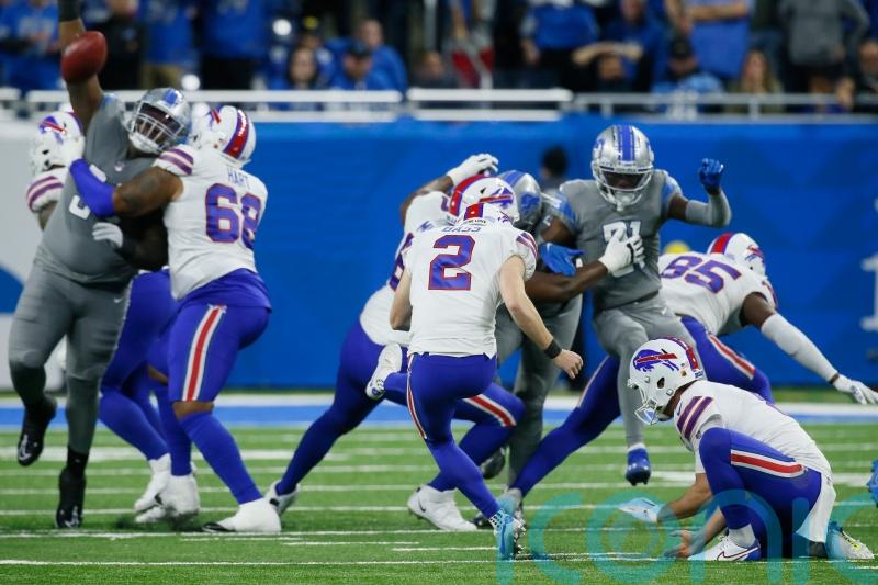 Buffalo Bills defeat Detroit Lions with Thanksgiving field goal in final seconds