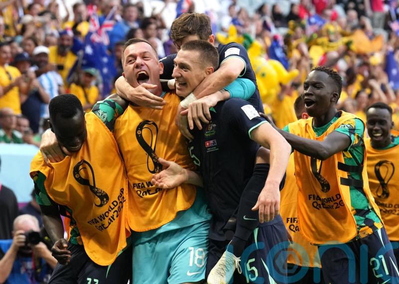 Mitchell Duke&rsquo;s superb header gives Australia World Cup win over Tunisia