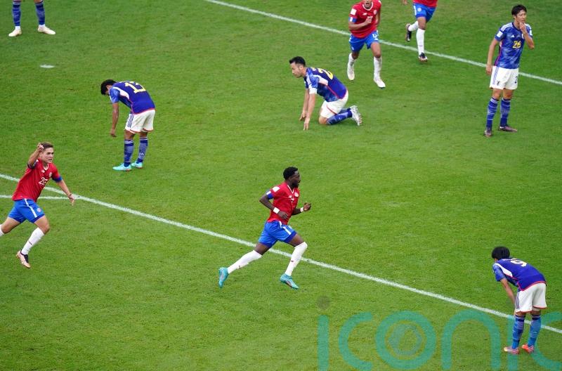 Keysher Fuller goal earns Costa Rica shock late win over Japan at World Cup