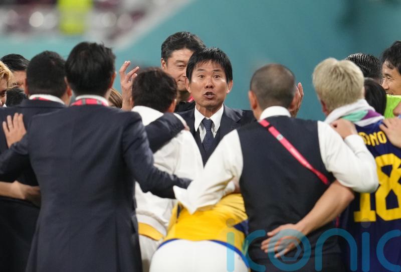 Coach delighted as Japan beat Spain to earn a place in World Cup last 16