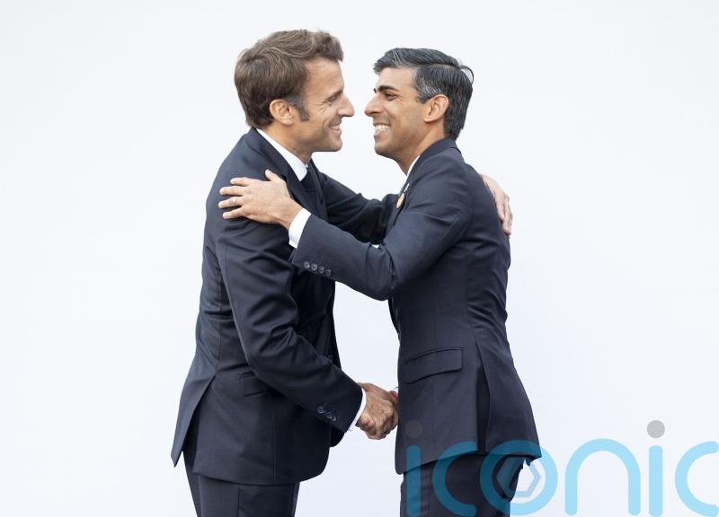 Sunak and Macron joke on Twitter ahead of England-France clash