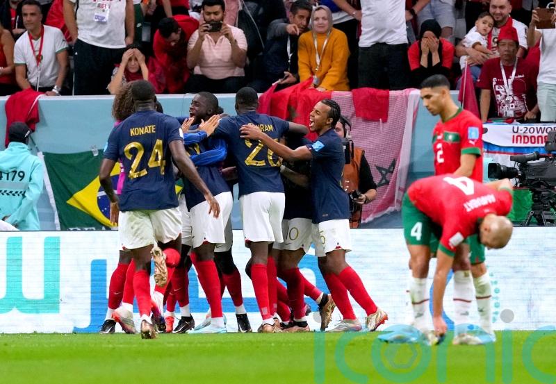 France survive scare before beating battling Morocco to reach World Cup final