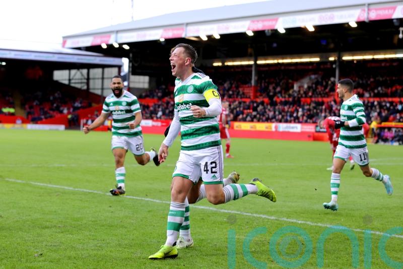 Ange Postecoglou hails &lsquo;outstanding&rsquo; Callum McGregor after Celtic beat Aberdeen