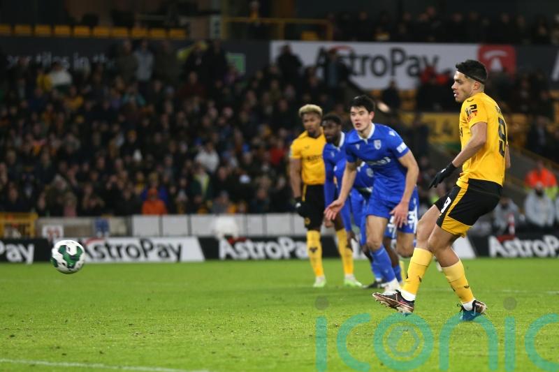 Wolves strike late to edge past Gillingham as Julen Lopetegui starts with a win