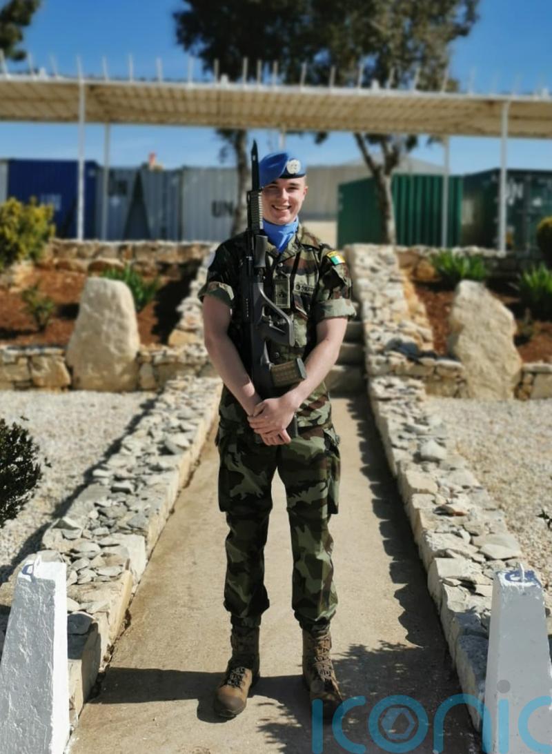 Irish soldier injured in Lebanon attack returns home
