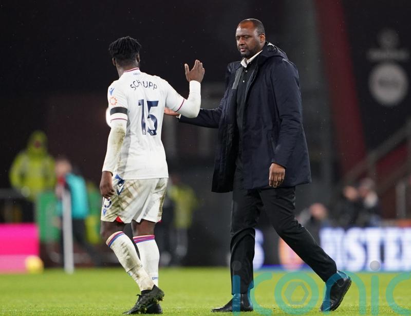 Patrick Vieira hails &lsquo;good team performance&rsquo; as Crystal Palace beat Bournemouth