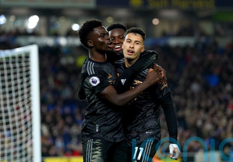 Arsenal extend Premier League lead to seven points with victory at Brighton