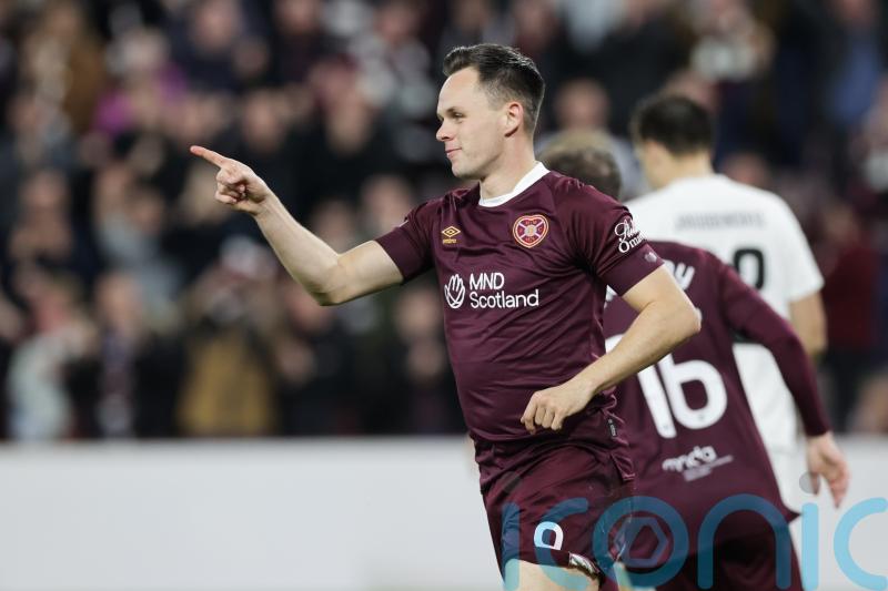 Lawrence Shankland brace inspires Hearts to emphatic derby victory over Hibs