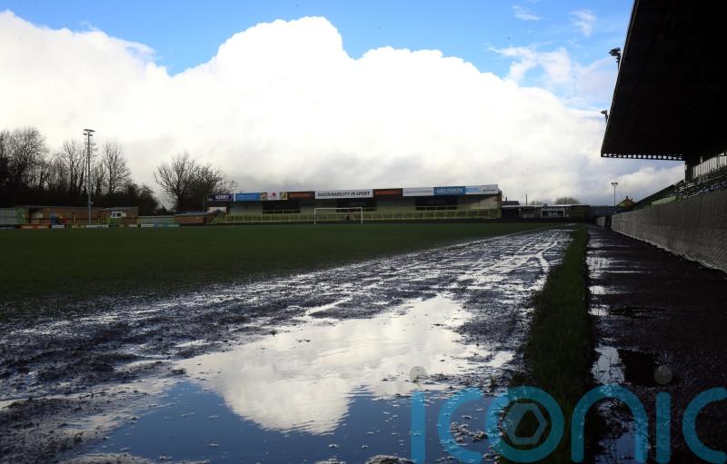 Waterlogged pitch postpones Forest Green&rsquo;s FA Cup tie with Birmingham