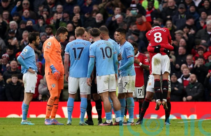 Manchester City fume as Manchester United come from behind to take derby spoils