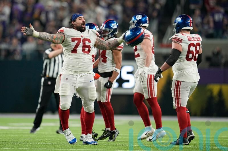 New York Giants end long wait for NFL play-off win by beating Minnesota Vikings