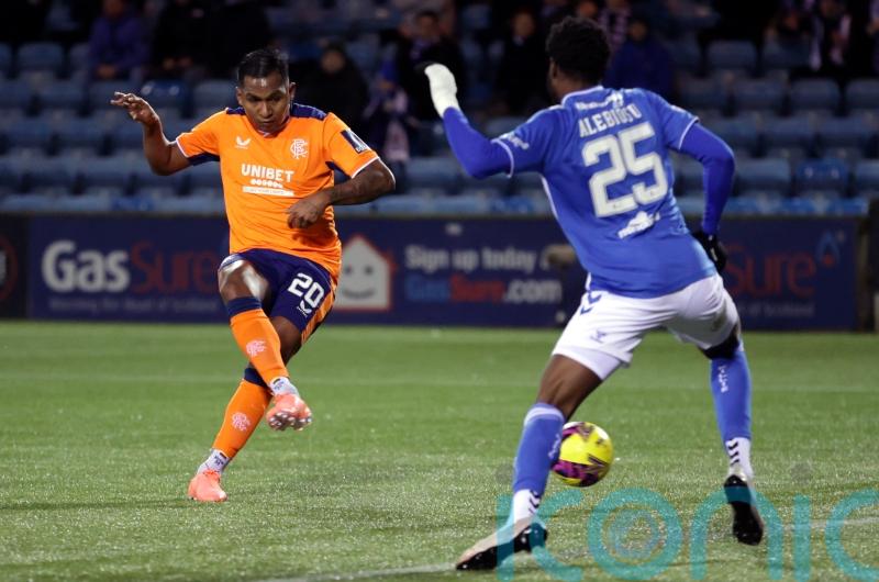 Alfredo Morelos scores twice as Rangers see off 10-man Kilmarnock