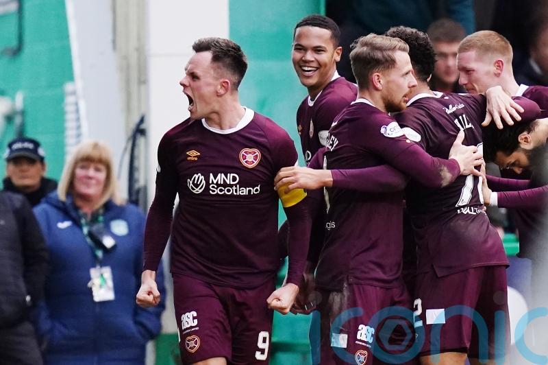 Lawrence Shankland hits 20-goal mark and sees red as Hearts earn cup win at Hibs