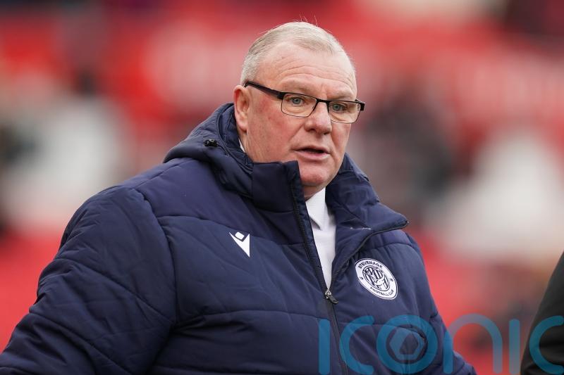 Stevenage boss Steve Evans critical of referee after FA Cup defeat at Stoke