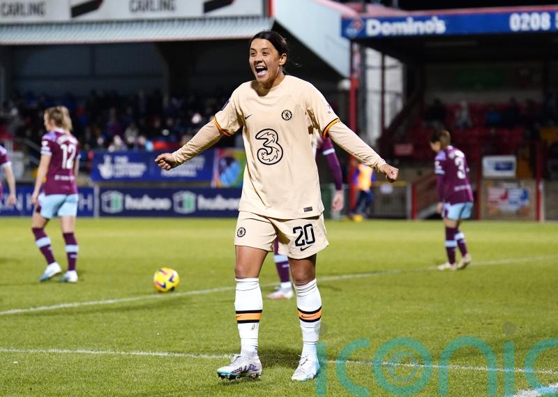 Sam Kerr scores four as Chelsea hammer West Ham to reach League Cup final
