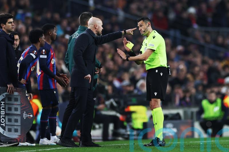 Erik ten Hag rues refereeing and missed chances in &lsquo;dominant&rsquo; Man Utd display