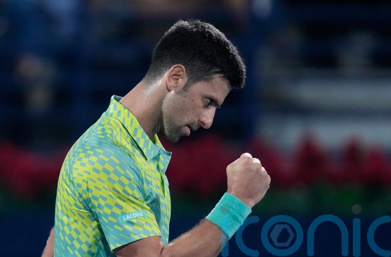Novak Djokovic stays unbeaten in 2023 with victory over Hubert Hurkacz in Dubai