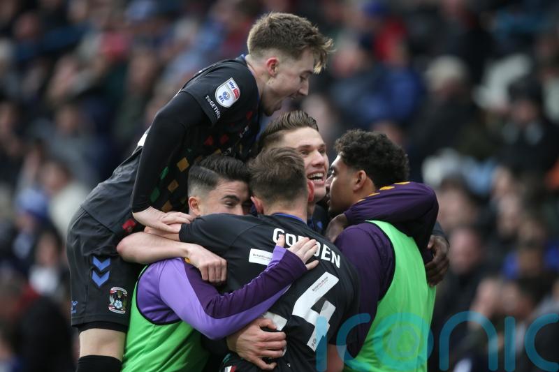 Mark Robins enjoys return to Huddersfield as Coventry run riot