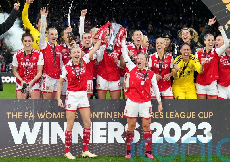 Arsenal end trophy wait with victory over Chelsea in Continental Cup final