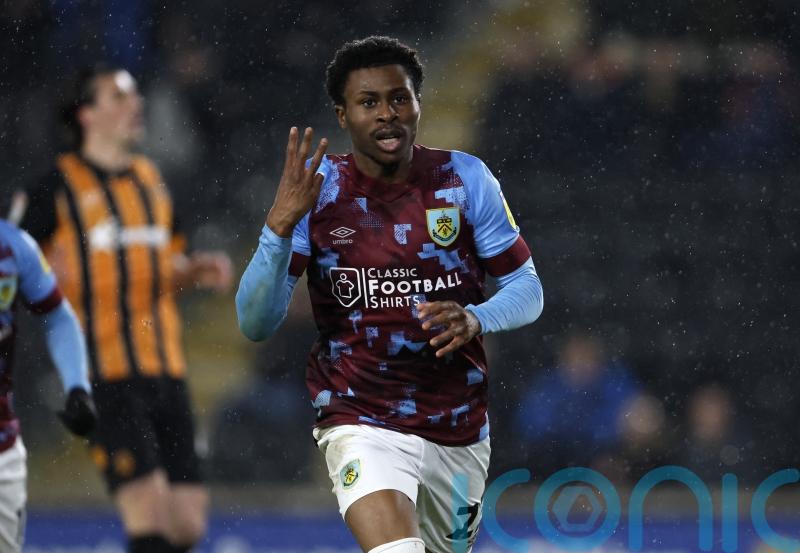 Nathan Tella celebrates hat-trick as Burnley maintain promotion push at Hull