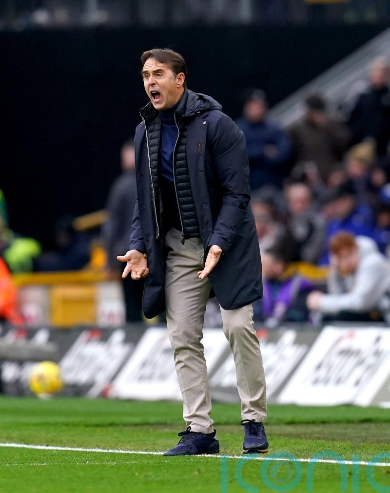 Julen Lopetegui urges Wolves to keep their focus during scrap for survival