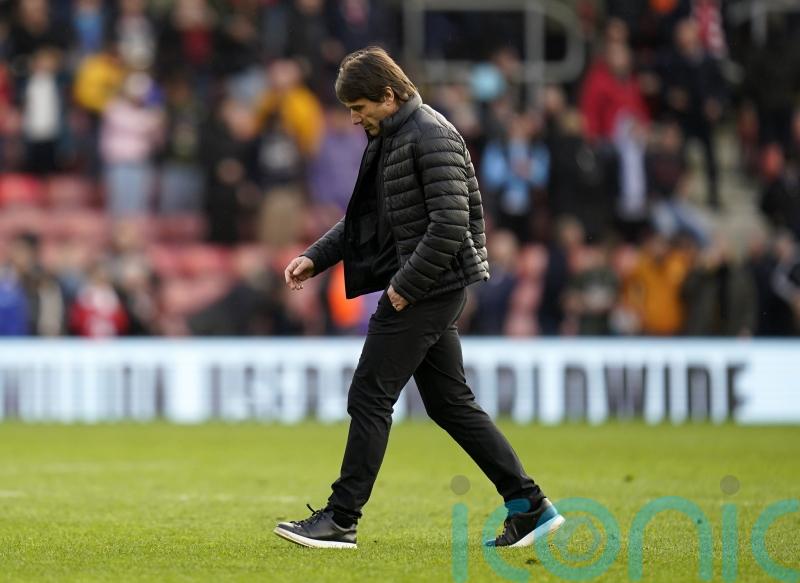 Antonio Conte hits out at Tottenham players after draw at struggling Southampton