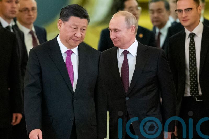 Chinese leader Xi Jinping arrives in Moscow for meeting with Vladimir Putin