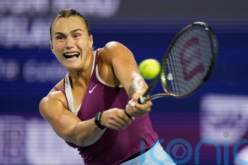 Aryna Sabalenka marches on in Miami with win over Marie Bouzkova
