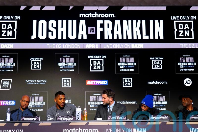 Anthony Joshua&rsquo;s dedication impresses his new trainer ahead of Franklin fight