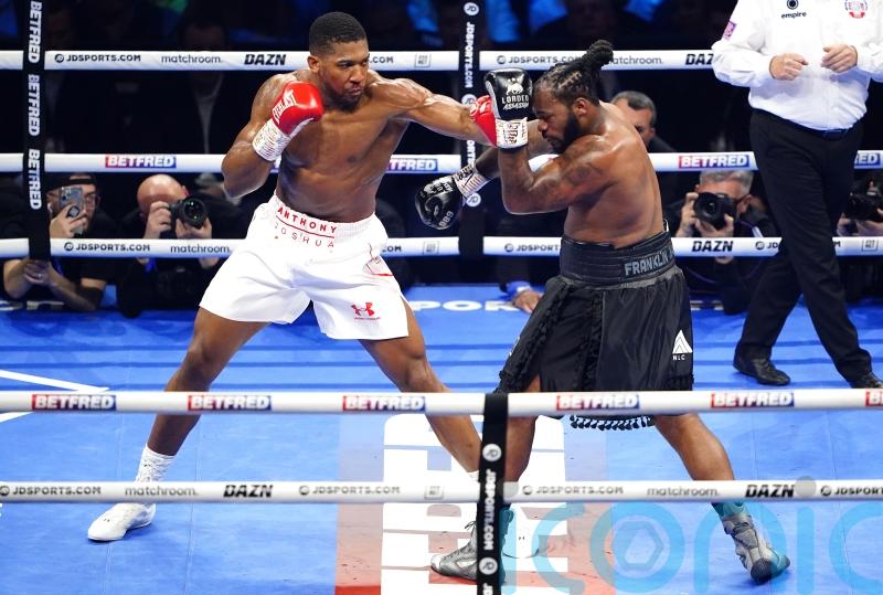 Anthony Joshua labours to unanimous points win over Jermaine Franklin