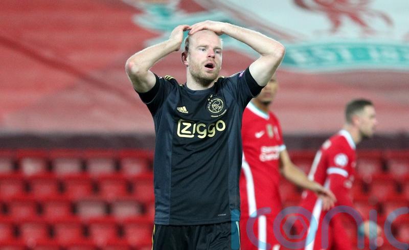 Davy Klaassen left bleeding after being struck by an object in Dutch Cup tie