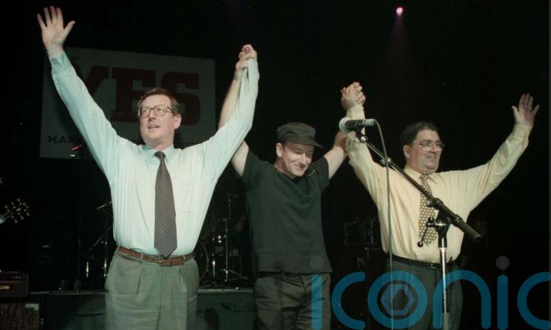 Sons of John Hume and David Trimble speak of fathers&rsquo; sacrifices for peace deal