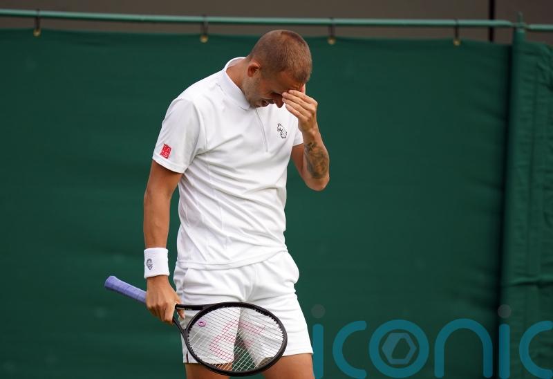 Dan Evans beaten by Ilya Ivashka in Monte Carlo Masters