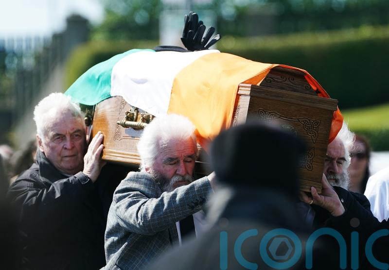Funeral takes place for man found liable for Omagh bombing