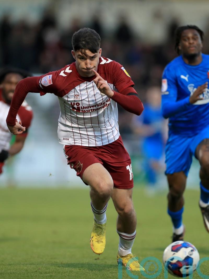 Northampton close in on promotion after hitting back to beat Harrogate